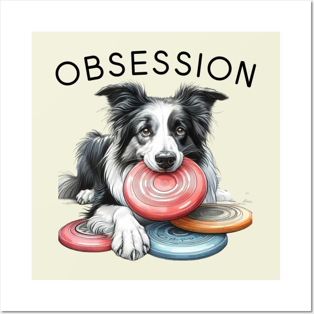 OBSESSION - Border Collie Wall Art by ZogDog Pro